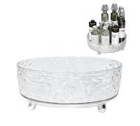 Lazy Susan Organizer，large Sizes 11 inch Rotating Tray,Bathroom,Kitchen Turntable For Vanity,Countertop,Table Top,Cabinet,Pantry and Refrigerator,perfume,skin care,makeup,nail polish,Spice Organizer