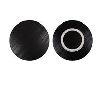 Lazy Susan Turntable For Dining Table Large Tabletop Serving Plate Rotating Tray With Silent Bearing Centerpieces Wood (Color : Black, Size : Ø 60cm/24in)