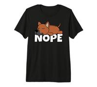 Lazy Thai Ridgeback Cute Dog Nope Premium T-Shirt