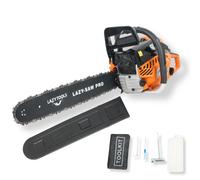 Lazy Tools 63Cc Petrol Chainsaw 20 Inch - Heavy Duty 2 Stroke Chain Saw For Tree Cutting, Logs & Firewood - 2.4Kw High Power Engine