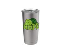Lazy Turtle Not Today Nope Stainless Steel Insulated Tumbler