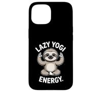 Lazy Yogi Energy Sloth Meditation Case for iPhone 15