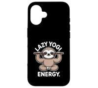 Lazy Yogi Energy Sloth Meditation Case for iPhone 16