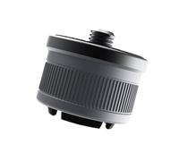 lazyfun 1/4 Screw to 17 mm Ball Head Mounting Interfaces Plastic Joint Adapter for Mobile Phone Camera Car Mounting Tripods Tripod Adapter Holder