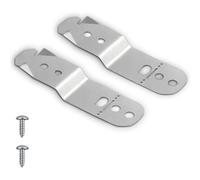 lazyfun 2 Units Dishwasher Mounting Brackets Set Iron Mounting Brackets Multiple Kitchen Models Dishwasher Mounting Accessories
