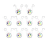 lazyfun Silicone Camping Rope Warning Guard Light Camp Tent String Warning Outdoor LED Camping Hanging Multifunctional Tent Lamp