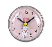 lazyfun Small Suction Cup Clock Waterproof Bathroom Wall Fog Resistant Design for Shower Kitchen Office Time Management Anti Fog Shower