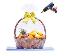 LazyMe Extra Large Jumbo Shrink Wrap Bags - Cellophane Bags for Gift Baskets - 40x47 Inch (10 pcs, XXXL)