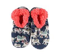 LazyOne Womens Dream Big Fuzzy Feet Slippers Adult, Blue, Small/Medium