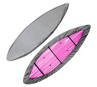 LazySof Professional Universal Kayak Cover Canoe Boat Waterproof UV Resistant Dust for Fishing Boat 420D Oxford Protection Sunblock Shield,5.6to6m