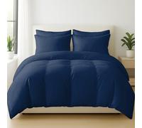 Lazzaro 400 Thread Count 100% Egyptian Cotton Double Duvet Cover - Premium Reversible Duvet Cover Double - Luxurious Hotel Quality Cotton Bedding Set With Zipper Closure