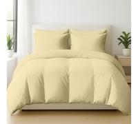 Lazzaro 400 Thread Count 100% Egyptian Cotton King Size Duvet Cover Set - Premium Reversible Kingsize Duvet Cover Sets - Luxurious Hotel Quality Cotton Bedding Set With Zipper Closure