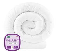 Lazzaro Double Duvet 10.5 Tog For Cold Winter Nights - Thick & Cosy Double Quilt for Summer, Autumn & Winter - Designed in UK, Non-Allergenic & Machine Washable