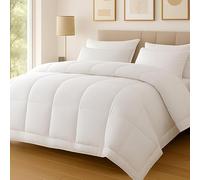 Lazzaro Double Duvet 10.5 Tog Pack of 2 For Cold Winter Nights - Thick & Cosy Double Quilt for Summer, Autumn & Winter - Designed in UK, Non-Allergenic & Machine Washable