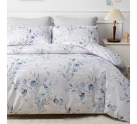 Lazzaro Double Duvet Set - Premium Microfiber Reversible Double Duvet Cover - Ultrasoft Hypoallergenic Luxury Quilt Cover Bedding Set With Zipper Closure