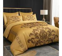 Lazzaro Double Duvet Set Premium Satin Silk Duvet Cover Double Ultrasoft Hypoallergenic Duvet Double Cover Set Non Iron Luxury Quilt Cover Bedding Set With Zipper Closure