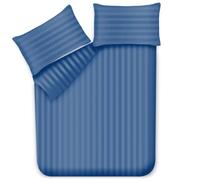 Lazzaro Satin Stripe Super King Duvet Set - Premium Microfiber Hotel Quality Quilt Cover Super King Size Bedding Set - Ultra Soft Hypoallergenic Superking Duvets Sets With Zipper Closure