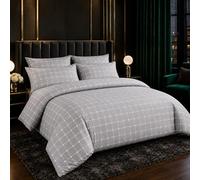 Lazzaro Super King Duvet Set Premium Brushed Microfiber Super King Duvet Cover Ultrasoft Hypoallergenic Duvet Cover Super King Size Non Iron Luxury Quilt Cover Bedding Set With Zipper Closure