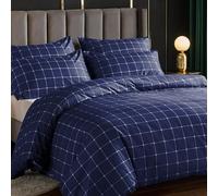 Lazzaro Super King Duvet Set - Premium Microfiber Reversible Superking Duvets Sets (260 x 220 cm) 3 PCs - Ultrasoft Hypoallergenic Luxury Quilt Cover Super King Bedding Sets with Zipper Closure