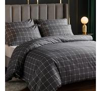 Lazzaro Super King Duvet Set - Premium Microfiber Reversible Superking Duvets Sets (260 x 220 cm) 3 PCs - Ultrasoft Hypoallergenic Luxury Quilt Cover Super King Bedding Sets with Zipper Closure