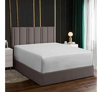 Lazzaro Super King Fitted Sheet Extra Deep Pocket 40 cm (16 inches) Durable Elastic Bed Sheets - Premium Microfiber Superking Fitted Sheet - Ultrasoft Hypoallergenic Fade Resistant