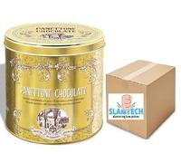 Lazzaroni Chiostro Di Saronno Panettone Italian Chocolate Panettone Milano Cake Gift in Gold Tin 1kg Boxed Slamtech