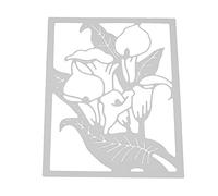 Lazzboy Stencil Cutting Dies Metal Die Paper Card Arts Hand Craft Decorative for Sizzix Big Shot/Other Machines(F, Flower-6 Datura)