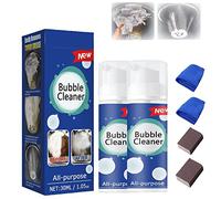 Lazzda Bubble Cleaner, Dumalt Foam Cleaner, All Purpose Rinse Free Cleaning Spray, All-Purpose Rinse-Free Cleaning Spray, Rich Foam All Purpose Cleaner, North Moon Bubble Cleaner Foam (30ML-2PC)