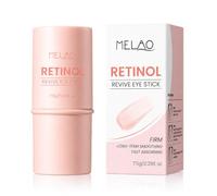 Lazzybeauty Retinol Revive Eye Stick with Caffeine, Hydrolysed Collagen & Sodium Hyaluronate, Hydrating Eye Contour Care for Dryness, Dull-Looking Under-Eye Skin and Fine-Line Appearance, 7.5g