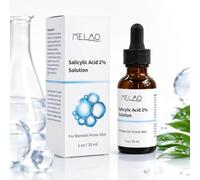 Lazzybeauty Salicylic Acid 2% Facial Serum, Clarifying & Exfoliating Face Essence, Lightweight Water-Based Daily Skincare Solution for Oily Feeling Skin, Visible Pores and Blemish-Prone Skin, 30ml