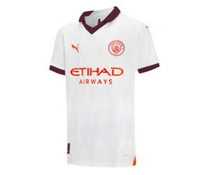 (LB) 2023-2024 Man City Away Shirt (Kids)