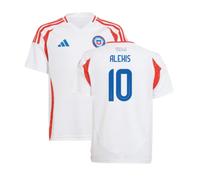 (LB) 2024-2025 Chile Away Shirt (Kids) (ALEXIS 10)