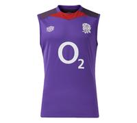 (LB) 2024-2025 England Rugby Sleeveless Jersey (Violet) - Kids