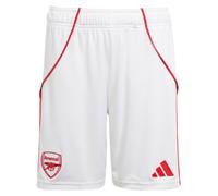 adidas Arsenal Junior 25/26 Home Stadium Shorts, White, Size 11-12 Years White