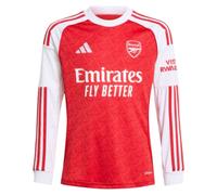 (LB) 2025-2026 Arsenal Long Sleeve Home Shirt (Kids)