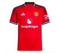 adidas Manchester United FC 2025/26 Home Shirt Junior - Red - Kids 11-12Y