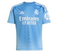 Real Madrid adidas Football Goalkeeper Shirt Jersey Youth 2025-26 Blue