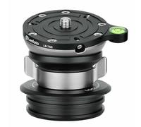 LB-75S 75mm Leveling Base for Tripod w Butterfly Lock Collar 55lb Max Load +/-15° Tilt