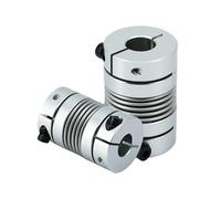 LB-B- D40L58 Bellows Coupling Aluminum Alloy Encoder Step Servo electronic starter Screw Spring Elastic Flexible Coupling MQXFCZUX(14x16)