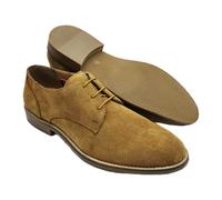 LB COMFORT Men's Daniel Leather Shoes in Brown | Size: 10 LB COMFORT Brown 10