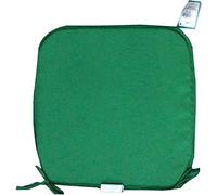 LB Luxury Garden, Dining Chair Foam Cushions Tie On Seat Pads in set of 2,4,6 or 8 (MOSS GREEN, PACK OF 8)