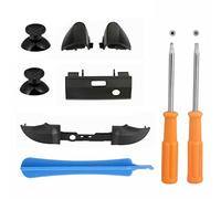 LB RB LT RT Bumper Trigger Button Shoulder with Top Middle Bar Replacement Kit Analog Caps for Xbox Series X S Controller