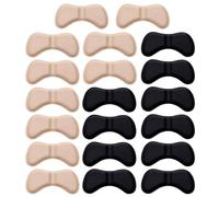 LBAAUX 10 Pairs Of Thickened Heel Pads, Anti-Wear Heel Patch Set, Practical Shoe Accessories, Suitable For Preventing Shoes From Falling Off The Heel And Reducing Heel Friction.