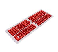 LBEC 132 Keys Keyboard Keycaps, ABS OEM Height Oil Repellent Coating Easy Installation Overmolding Injection Molding Keyboard Keycaps for 104 Keys Keyboard