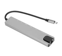 LBEC 8 in 1 Hub, USB Ethernet Hub 4K HD 2 USB for Office