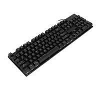 LBEC Durable Wired Mechanical Keyboard Spill Resistant Wired Mechanical Keyboard Drainage Hole for Computer Games