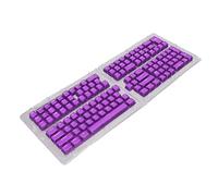 LBEC Keyboard Keycaps, Ergonomic Design Overmolding Injection Molding ABS OEM Height 132 Keys Keyboard Keycaps Easy Installation for 68 Keys Keyboard