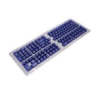 LBEC PBT Keycap, Ergonomic Design Game Keys 132 Keys Secondary Injection Molding OEM Height for Mechanical Keyboard