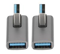 LBEC USB3.0 Male To Female Adapter, 2Pcs Rapid Heat Dissipation 10Gbps USB TO USB Adapter for Home