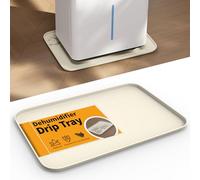 LBG Products Drip Pans 15.5 x 10.5 Inch for Small Dehumidifier,Hard Plastic Drip Tray Portable AC Drip Pan Catch & Prevent Spills or Leaks from Dehumidifier for Bedroom,Home,Protect Your Floor